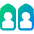Neighbour Icon from Plump Gradient Set