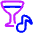 Nightlife Karaoke Bar Icon from Plump Neon Set