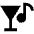 Nightlife Karaoke Bar Icon from Sharp Solid Set