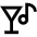 Nightlife Karaoke Bar Icon from Sharp Line Set
