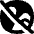 No Environments Slash Circle Icon from Flex Solid Set