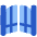 Open Gate Icon from Plump Flat Set