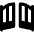 Open Gate Icon from Core Remix Set