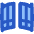 Open Gate Icon from Flex Flat Set