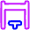 Pergola Garden Icon from Plump Neon Set