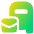 Post Office Icon from Plump Gradient Set