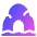 Sea Cave Icon from Plump Gradient Set