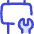 Sign Posts Wrench Maintenance Icon from Flex Duo Set
