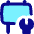 Sign Posts Wrench Maintenance Icon from Flex Pop Set