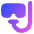 Snorkle Icon from Plump Gradient Set