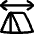 Tent Width Arrows Left Right Icon from Flex Line Set