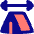 Tent Width Arrows Left Right Icon from Flex Pop Set