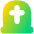 Tombstone Cemetery Graveyar Dead Icon from Plump Gradient Set