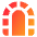 Tunnel Arc Gate Icon from Core Gradient Set