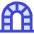 Tunnel Arc Gate Icon from Sharp Duo Set