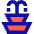 Water Fountain Icon from Sharp Pop Set