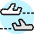 Plane Trip Return Icon from Ultimate Colors Set