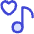 Favorite Heart Playlist icon - Free transparent PNG, SVG. No sign up needed.