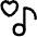 Favorite Heart Playlist icon - Free transparent PNG, SVG. No sign up needed.
