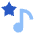 Favorite Star Playlist icon - Free transparent PNG, SVG. No sign up needed.