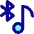 Media Bluetooth On Icon from Core Pop Set