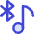 Media Bluetooth On Icon from Core Duo Set