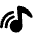 Music Cast Icon from Plump Solid Set