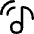 Music Cast Icon from Flex Line Set
