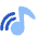 Music Cast Icon from Plump Flat Set