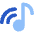 Music Cast Icon from Core Flat Set