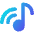 Music Cast Icon from Core Gradient Set