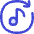 Music Playlist Refresh Sync Icon from Flex Duo Set