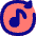 Music Playlist Refresh Sync Icon from Flex Pop Set