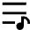 Song Lyric Icon from Sharp Solid Set