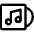 Song Music Album Icon from Core Line Set