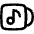Song Music Album Icon from Flex Line Set