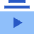Video Playlist Subscription Icon from Sharp Flat Set
