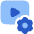 Video Settings Icon from Plump Flat Set