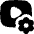 Video Settings Icon from Flex Solid Set