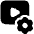Video Settings Icon from Plump Solid Set