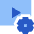 Video Settings Icon from Sharp Flat Set