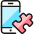 Module Phone Puzzle Icon from Ultimate Colors Set