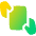 Contracts Icon from Plump Gradient Set