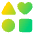 Categories Icon from Plump Gradient Set