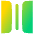 Spacing Horizontal Icon from Plump Gradient Set