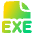 File Exe Icon from Plump Gradient Set