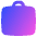 Bag Suitcase 2 Icon from Plump Gradient Set