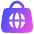 Online Shopping Icon from Plump Gradient Set