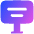 Signage 2 Icon from Plump Gradient Set