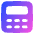 Calculator 1 Icon from Plump Gradient Set